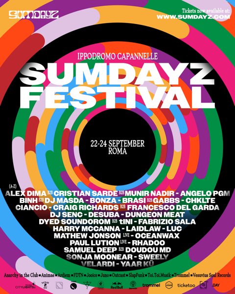 Sumdayz Festival 2023 Line Up