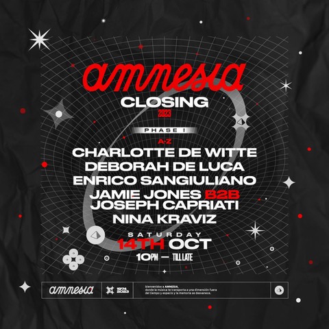 Amnesia Ibiza Closing 2023