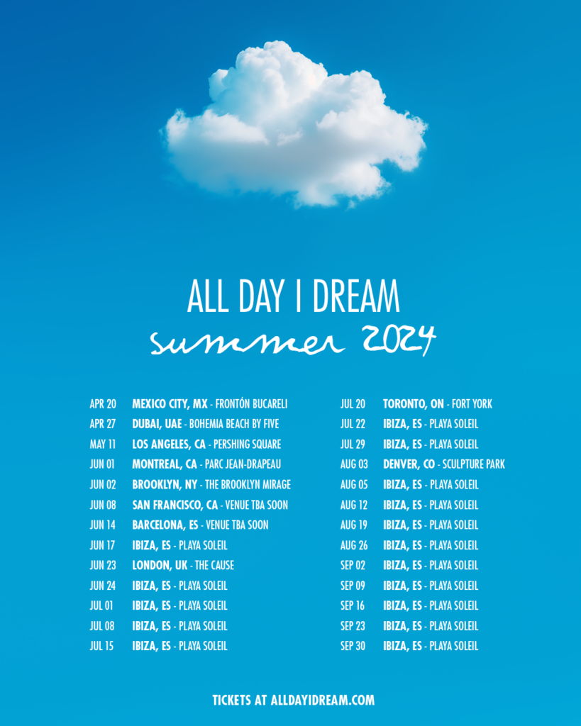 All Day I Dream Tour 2024